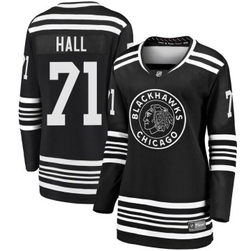 Fanatics Branded Chicago Blackhawks Women's Taylor Hall Premier Black Breakaway Alternate 2019/20 NHL Jersey