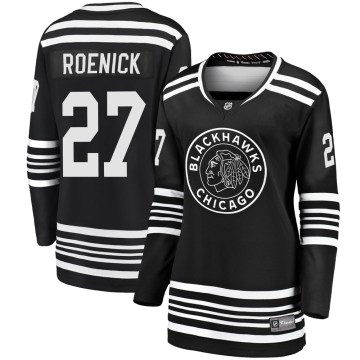 Fanatics Branded Chicago Blackhawks Women's Jeremy Roenick Premier Black Breakaway Alternate 2019/20 NHL Jersey
