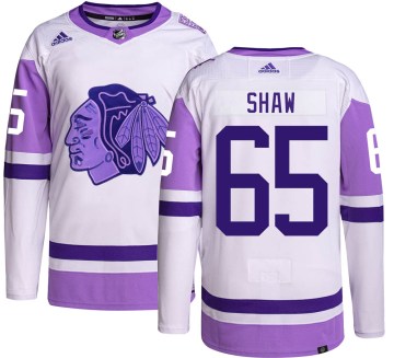 Adidas Chicago Blackhawks Men's Andrew Shaw Authentic Hockey Fights Cancer NHL Jersey