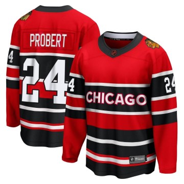 Fanatics Branded Chicago Blackhawks Men's Bob Probert Breakaway Red Special Edition 2.0 NHL Jersey