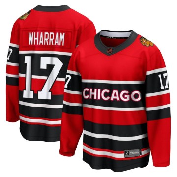 Fanatics Branded Chicago Blackhawks Men's Kenny Wharram Breakaway Red Special Edition 2.0 NHL Jersey