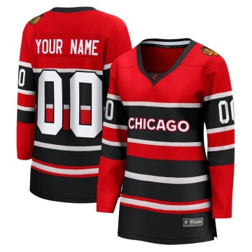 Fanatics Branded Chicago Blackhawks Women's Custom Breakaway Red Custom Special Edition 2.0 NHL Jersey