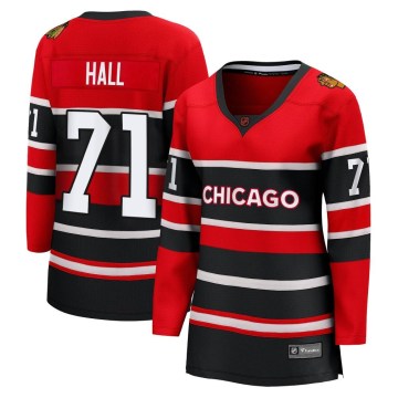 Fanatics Branded Chicago Blackhawks Women's Taylor Hall Breakaway Red Special Edition 2.0 NHL Jersey