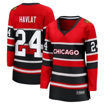 Fanatics Branded Chicago Blackhawks Women's Martin Havlat Breakaway Red Special Edition 2.0 NHL Jersey