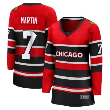 Fanatics Branded Chicago Blackhawks Women's Pit Martin Breakaway Red Special Edition 2.0 NHL Jersey
