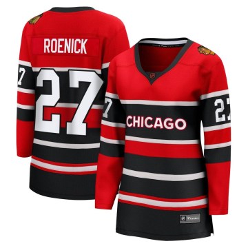 Fanatics Branded Chicago Blackhawks Women's Jeremy Roenick Breakaway Red Special Edition 2.0 NHL Jersey