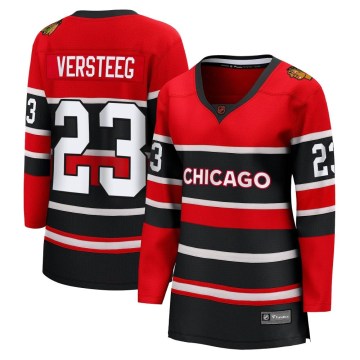 Fanatics Branded Chicago Blackhawks Women's Kris Versteeg Breakaway Red Special Edition 2.0 NHL Jersey