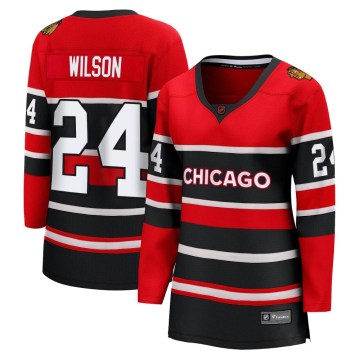 Fanatics Branded Chicago Blackhawks Women's Doug Wilson Breakaway Red Special Edition 2.0 NHL Jersey