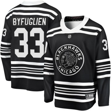 Fanatics Branded Chicago Blackhawks Youth Dustin Byfuglien Premier Black Breakaway Alternate 2019/20 NHL Jersey