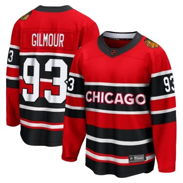 Fanatics Branded Chicago Blackhawks Youth Doug Gilmour Breakaway Red Special Edition 2.0 NHL Jersey