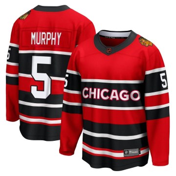 Fanatics Branded Chicago Blackhawks Youth Connor Murphy Breakaway Red Special Edition 2.0 NHL Jersey
