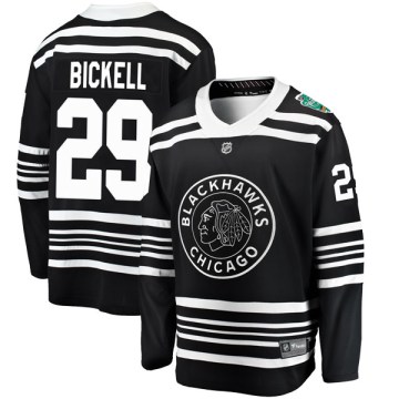 Fanatics Branded Chicago Blackhawks Youth Bryan Bickell Breakaway Black 2019 Winter Classic NHL Jersey