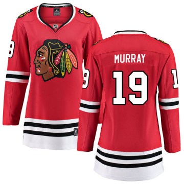 Fanatics Branded Chicago Blackhawks Women's Troy Murray Breakaway Red Home NHL Jersey